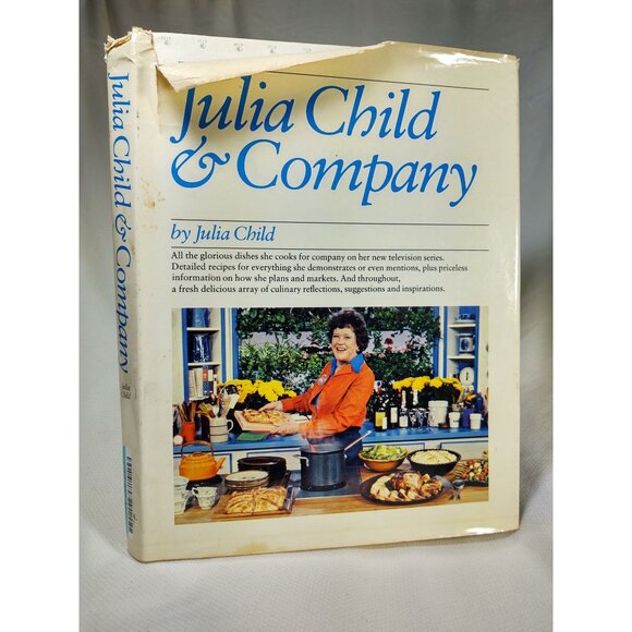 Julia Child & Company Hardcover Cookbook 1978, Dust Jacket - Picture 1 of 10
